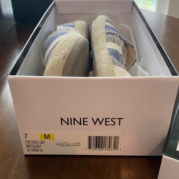 Nine West Gilboy Espadrille Slip-on Shoes - Size 7M - Picture 7 of 8